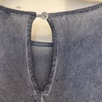 Crescent ✨ Dusty Blue 3/4 Sleeve Ruffle Top, NWT Photo 4