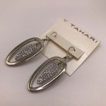 T Tahari Vintage Crystal Drop Earrings Glamorous Elegant Jewelry Photo 3