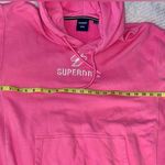 Superdry Pink Hoodie sz XS oversized Photo 6