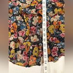 Ralph Lauren Lauren Women’s Black Floral Print Ruffle V-neck Summer Dress Size 2 Photo 10