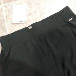 Armani Exchange  Black Elastic Waist Trousers, Wide Leg Size 8 NWT Retail $480 Photo 5