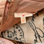 Luxxel Rose Gold Gorgeous Gown With Tulle Overlay Sequin Embellishments | NWT Photo 11