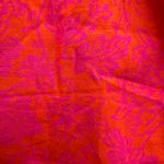 Ralph Lauren Front Tie Floral Orange Pink Midi Skirt Resort Vacation Size Medium Photo 5