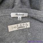 Madewell NEW Plus Asherton Waffle Henley Sweater in gray, 2X Photo 14