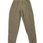 Lululemon Adapted State Oak Tan Perforated High Rose Joggers Size Women's 2 Photo 0