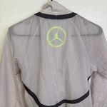 Nike Air Jordan Flight Suit Romper Womens Small Grey Purple Belted Convertible Photo 11