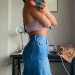 Levi's Denim Mini Skirt Photo 1