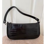 ASOS  Black Crocodile Leather Handbag Photo 0