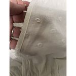 The Impeccable Pig 0036  Women's‎ Medium Blouse White Top Long Sleeve Photo 7