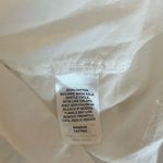 Caslon  White Cotton‎ Embroidered Boho Long Sleeve Top Size Medium Petite Photo 3