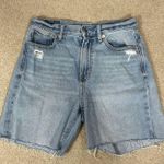 American Eagle mom jean shorts in size 4 Photo 0