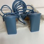 NEW Jonathan Simkhai MEGHAN HEELED WRAP SANDAL blue 35 Size undefined Photo 9