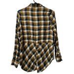 Lucky Brand  Shirt Women Size Small Button Up‎ Plaid Back Buttons Preppy Modern Photo 1