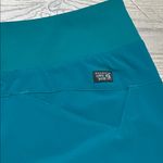 Mountain Hardwear  Mid Rise Nylon Stretch Hiking Casual Shorts Teal Blue Size M Photo 3
