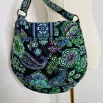Vera Bradley Saddle Crossbody Bag – Indigo Pop Floral – Adjustable Strap Photo 5