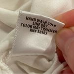 Emma & Sam  white crop top size medium Photo 3