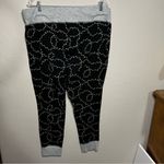 Cacique Sleep Black String Christmas Lights Patterned Pajama Jogger Leggings Photo 6