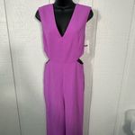 MNG Women’s Purple Sleeveless Pantsuit Size Small NWT Photo 3
