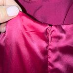 Charlie Holiday Pink Silk Midi Dress Photo 6