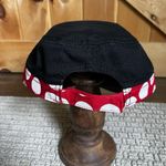 Disney  Parks Minnie Mouse Hat Black Red Bow Bling Jeweled Adjustable‎ Photo 2