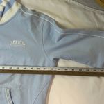 Nike Vintage Y2K  Light Blue Zip-Up Hoodie‎ Athletic Sweatshirt Womens Medium Photo 6