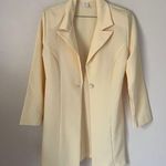 Vintage Nino’s Express Yellow USA Made Blazer Jacket Photo 0
