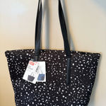 Built NY 5180748‎ City Neoprene Carryall Tote Bag one size Granite Black NWT V Photo 0