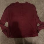Aerie  Burgundy Mock neck Long sleeve   Photo 2
