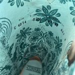 Corral  Leather Green/Gray Embroidered Overlay Western Pull On Boots(Size 8.5) Photo 7