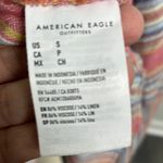 American Eagle  Colorful Striped Button Down Long Sleeve Shirt Small Photo 5