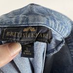 British Khaki Y2K Vtg 90s BRITISH KHAKI ROBERT LIGHTON Long Pencil Blue Denim Jean Skirt Sz 8 Photo 7