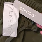 Chico's Zenergy By  Olive Woven Jogger Pants Size 00R Photo 4