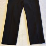 Nic+Zoe Size 4 Copley Straight Drapey Ponte Pants Classic Black Ankle Trousers Photo 4