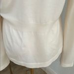 Balenciaga Cream Snap front Cardigan, Size XL, NWOT. Photo 4