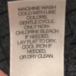 J.Jill  Ponte Slim Leg Pants Womens M Pull On Charcoal Gray Tapered Windowpane Photo 8