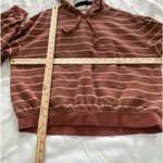 Urban Outfitters  Rust Striped‎ Hoodie Size Medium Photo 5