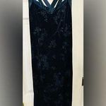 CDC evening dress with scarf Blue Size 12 Photo 0