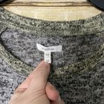 Maurice's Gray & Yellow Marled Raglan Sleeve Knit Top - Size Medium - Sweater Photo 2