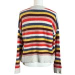 Madewell  Cardiff Striped Crewneck Sweater in Coziest Yarn Size XS Preppy Boxy Photo 5