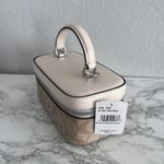 Coach Train Case Crossbody In Signature Canvas cj522 Photo 1