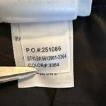 Paige  Anessa Black Coated Wide Leg Jeans High Rise Cropped Women’s Size 32 Photo 11