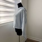 Fabletics  Baby Blue Crop Hoodie Sweatshirt in Size XXS Photo 2