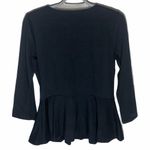 C Wonder rhinestone embellished peplum top sz S Photo 1