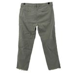 Frank & Eileen Wicklow Italian Performance‎ Linen Crop Pant Sage Green Women 4 Photo 4