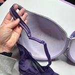 Cacique  Purple Modern Lace Longline Balconette lined Bra 44F 44DDD Photo 6