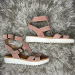 Sundance  pink suede strappy gladiator sandals EU size 40 US 9.5 Photo 4