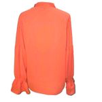 Waverly Grey x Anthropologie Blouse Small. LTOP717 Orange Photo 2