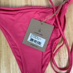 Stone Fox Swim  X Revolve River Bikini Bottoms Sunset Pink Size Large Photo 1