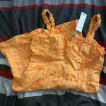 Urban Outfitters  Orange Corset Dress Photo 0