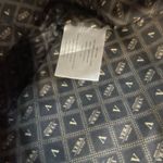 Vera‎ Quilted Black Faux Leather Tote Purse With Chain Strap Gold Hardware Photo 3